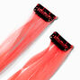Orange Ombr&eacute; Faux Hair Clip In Extensions - 2 Pack,