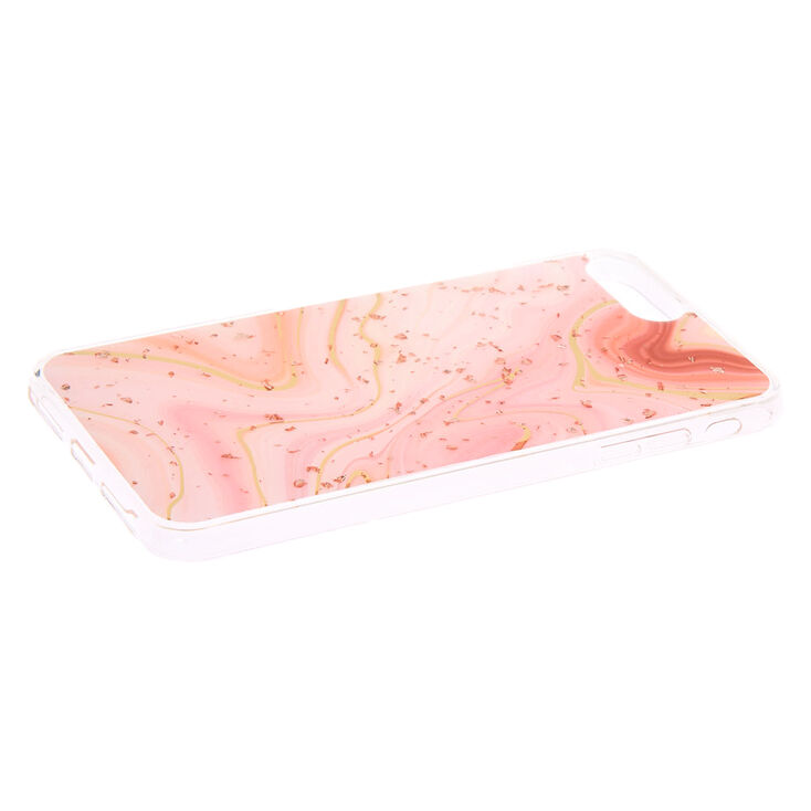 Marble Rose Gold Flake Phone Case - Fits iPhone&reg; 6/7/8 Plus,