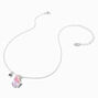 Best Friends UV Color-Changing Split Butterfly Pendant Necklaces - 2 Pack,