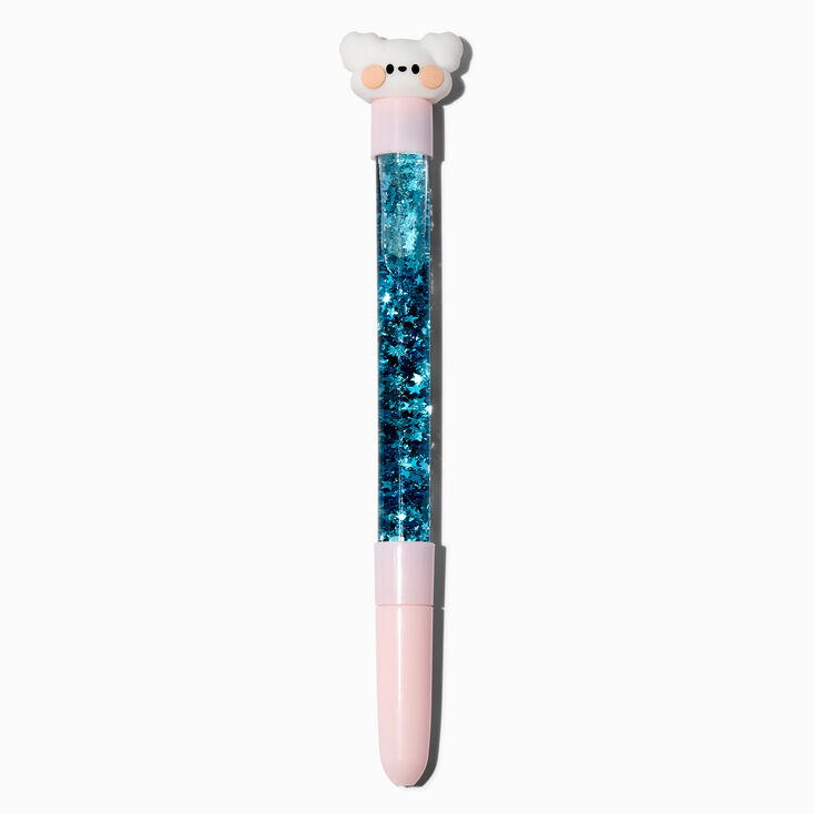 Maltese Water-Filled Glitter Pen,