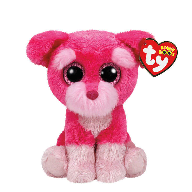 Ty Beanie Boo Small Cherry The Dog Soft Toy,