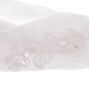 Pearl Turban Headwrap - White,