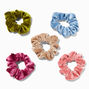 Jeweled Velvet Hair Scrunchies &#40;5 Pack&#41;,