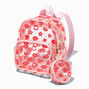 Red Status Icons Clear Medium Backpack,