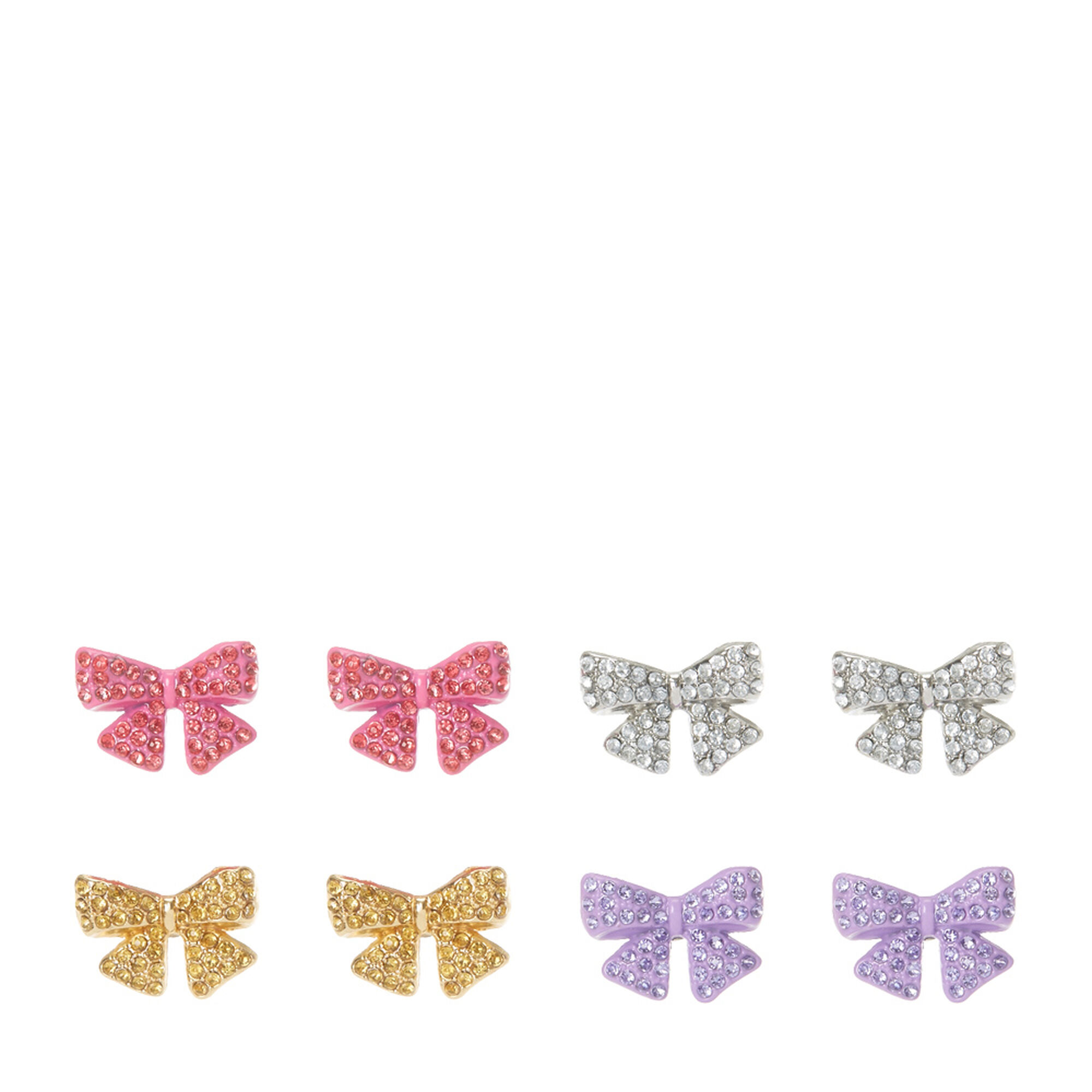 Jojo Siwa Rhinestone Bow Stud Earrings Claire S Us Jojo Siwa Trade Rhinestone Bow Stud Earrings