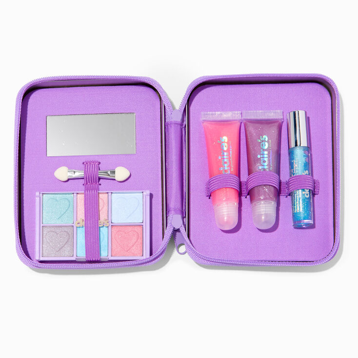 Purple Gamer Bling Makeup Tin,