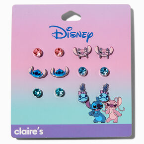 Disney Stitch Claire&#39;s Exclusive BFF Stud Earring Set - 6 Pack,