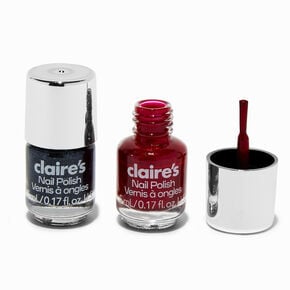 Halloween Skull Nail Polish &amp; Sticker Set,