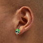 St. Patrick&#39;s Day Shamrock Stud Earrings,
