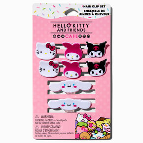 Hello Kitty&reg; And Friends Cafe Hair Clip Set - 8 Pack,