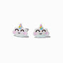 Clous d&rsquo;oreilles nuage licorne,
