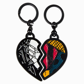 The Nightmare Before Christmas&reg; Jack &amp; Sally Keychain Set,