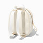Mini sac &agrave; dos ic&ocirc;nes de prestige couleur ivoire Claire&#39;s&nbsp;Club,
