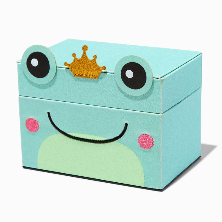 Claire&#39;s Club Glitter Frog Jewelry Box,