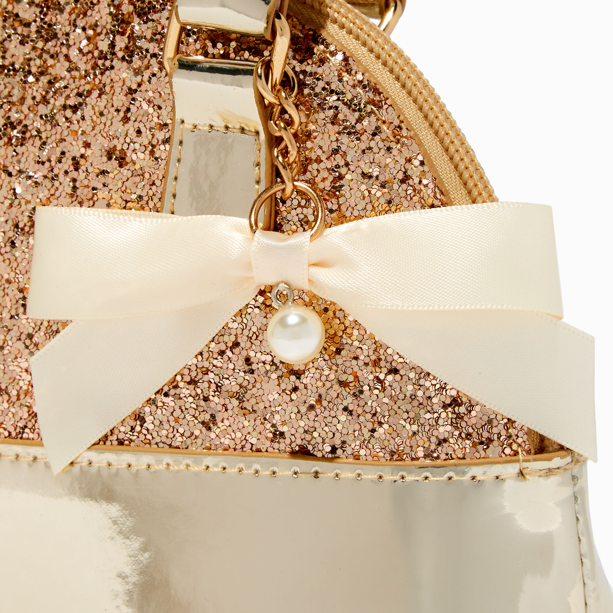 Gold sale sparkly bag