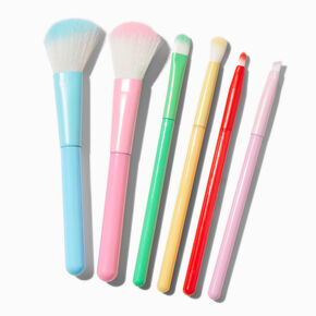 Pastel Makeup Brush Set - 6 Pack,
