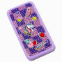 Y2K Unicorn Purple Bling Cellphone Makeup Palette,