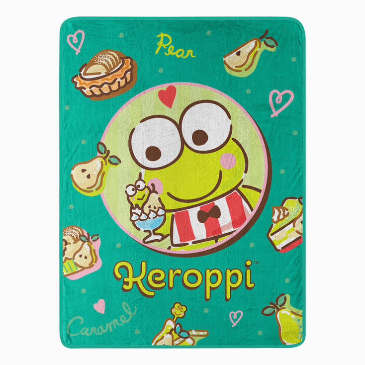 Keroppi&reg; Pears Please Micro Raschel Throw &#40;ds&#41;,