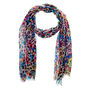 Rainbow Leopard Fashion Scarf,