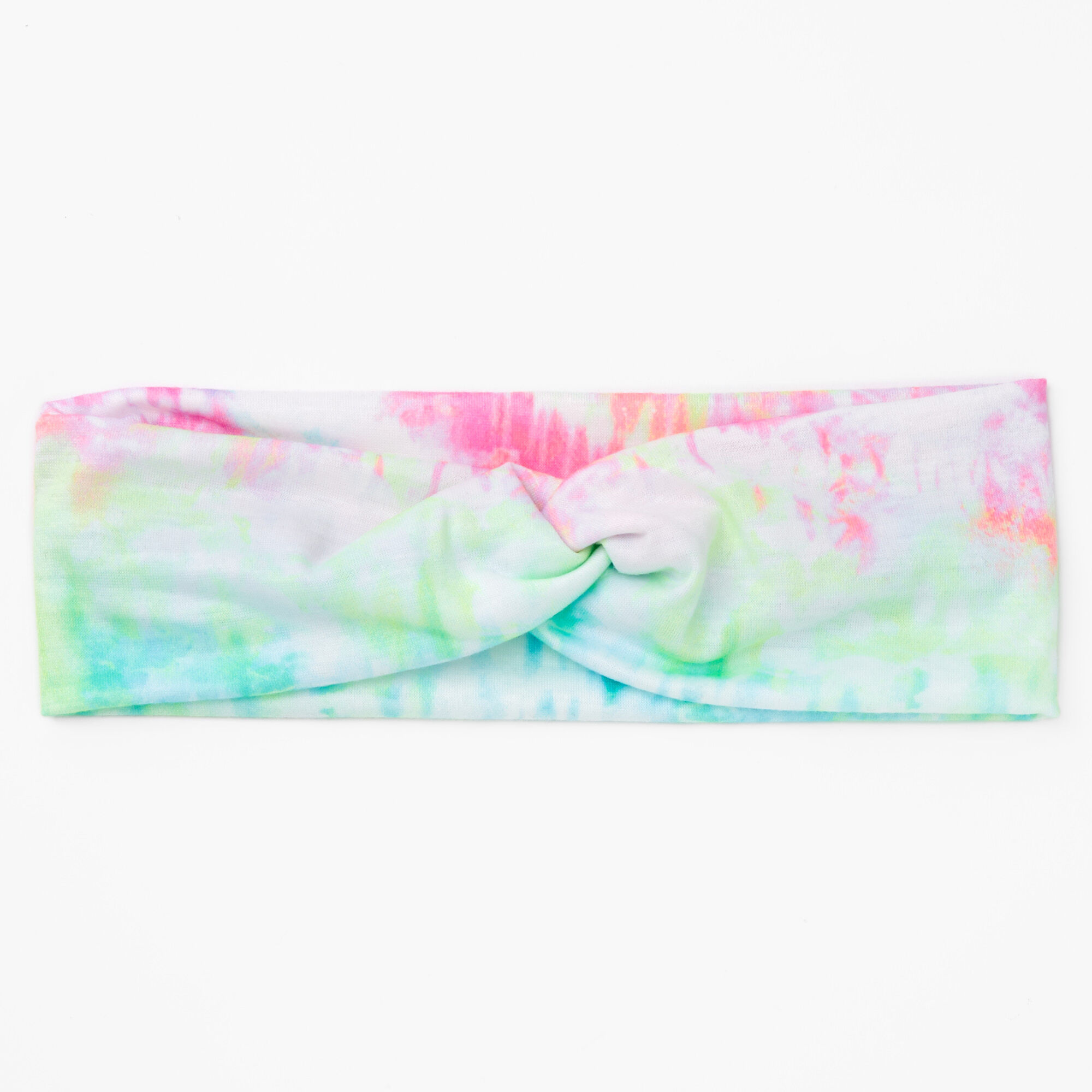 Pastel Tie Dye Twisted Headwrap,