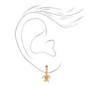 Gold Flamingo Mixed Earrings &amp; Ear Cuff Set &#40;6 Pack&#41;,