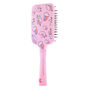 Holographic Unicorn Dream Paddle Hair Brush - Pink,