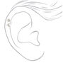 Silver Moon Star Ear Cuff,