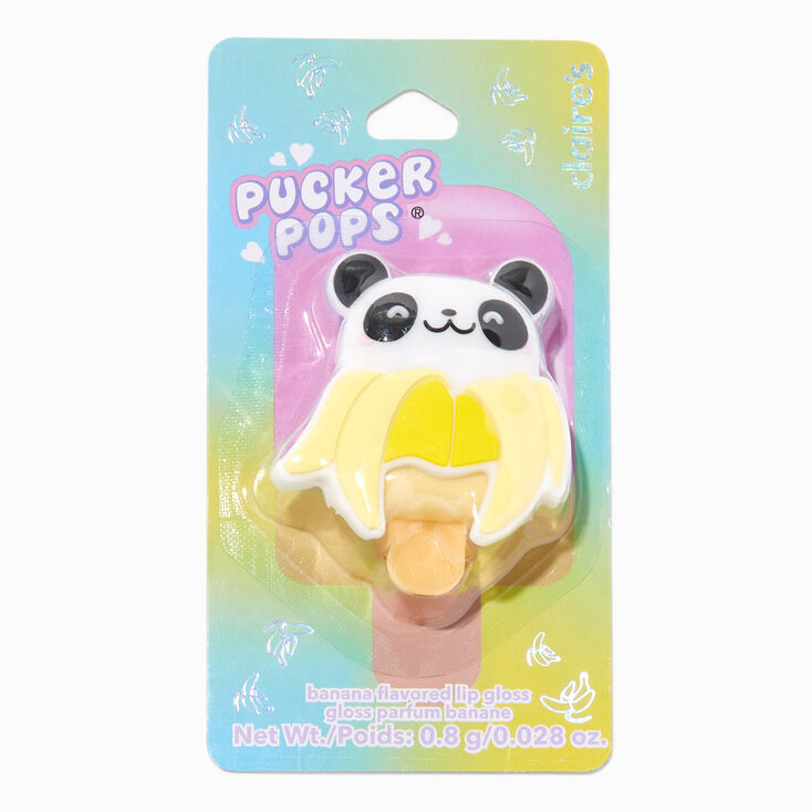 Pucker Pops&reg; Banana Panda Lip Gloss - Banana,