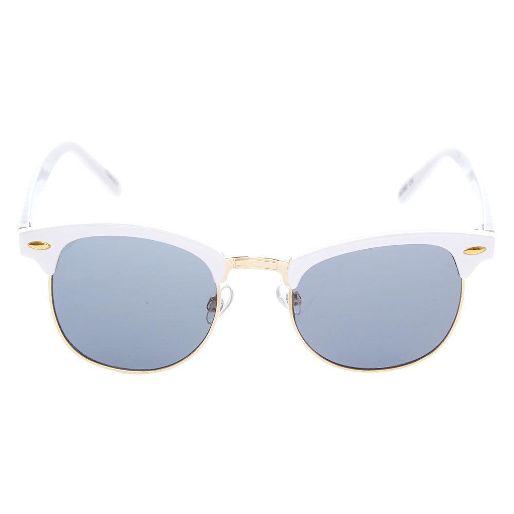 White browline hotsell glasses