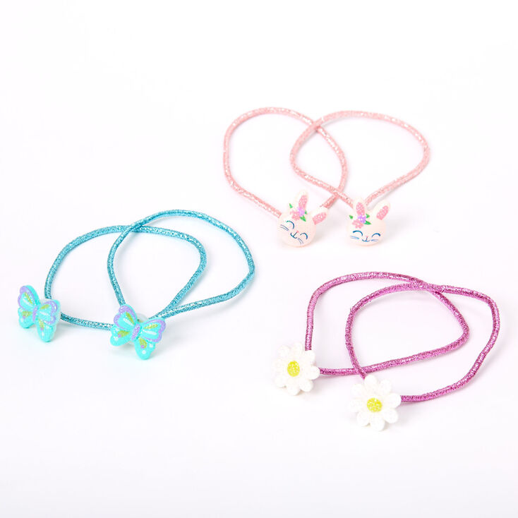 Claire&#39;s Club Spring Hair Ties - 6 Pack,