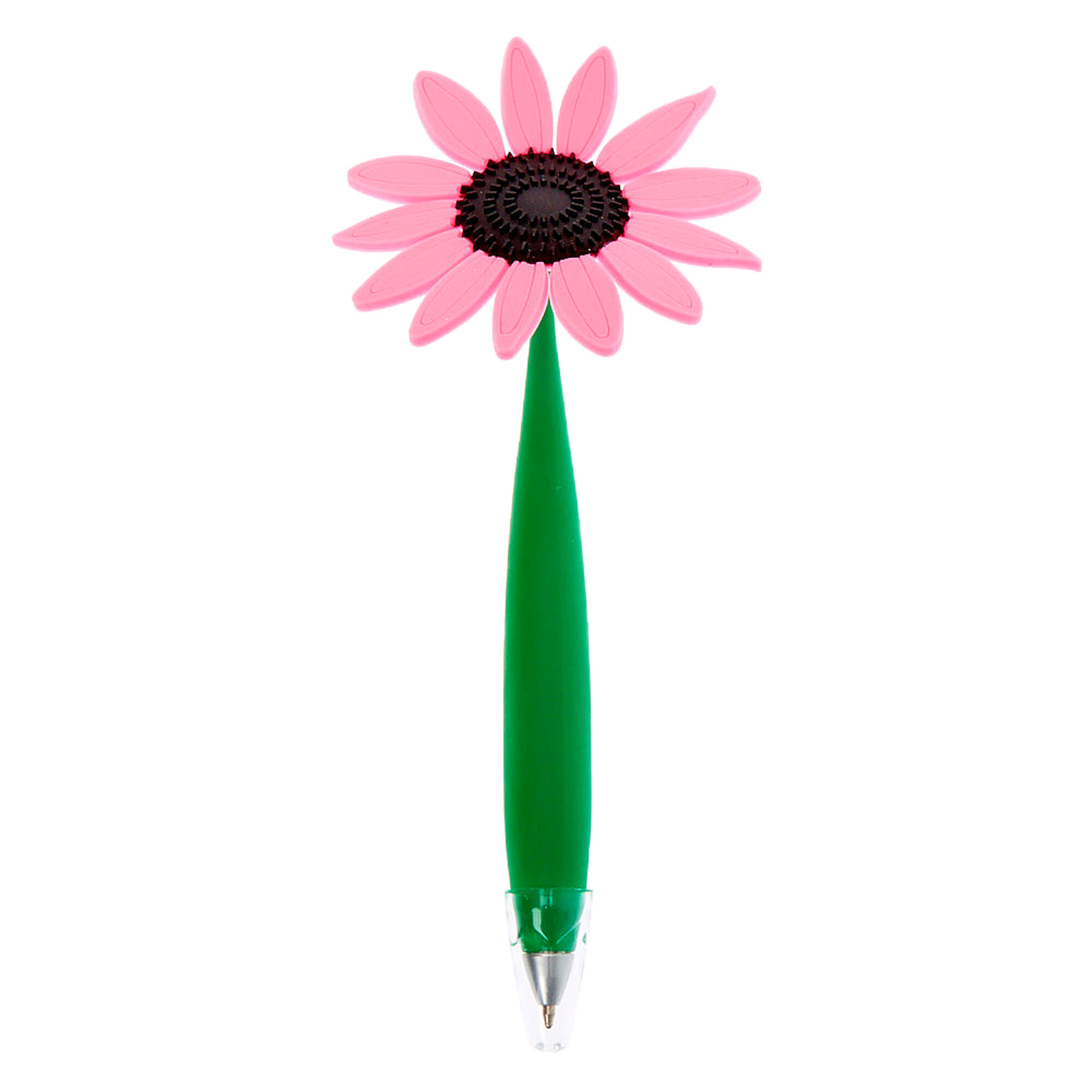 Daisy Flower Floppy Pen Pink Claire's US
