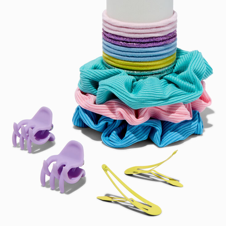 Pastel Multi Hair Set - 15 Pack,