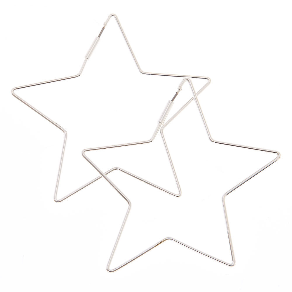 Claires store star earrings