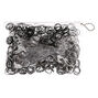 Black &amp; Clear No More Snag Mini Hair Bobbles - 1000 Pack,