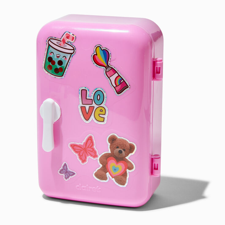 Pink Fridge Sticker &amp; Lip Balm Set - 4 Pack,