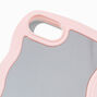 Pink Trim Wavy Mirror Phone Case - Fits iPhone&reg; 6/7/8/SE,