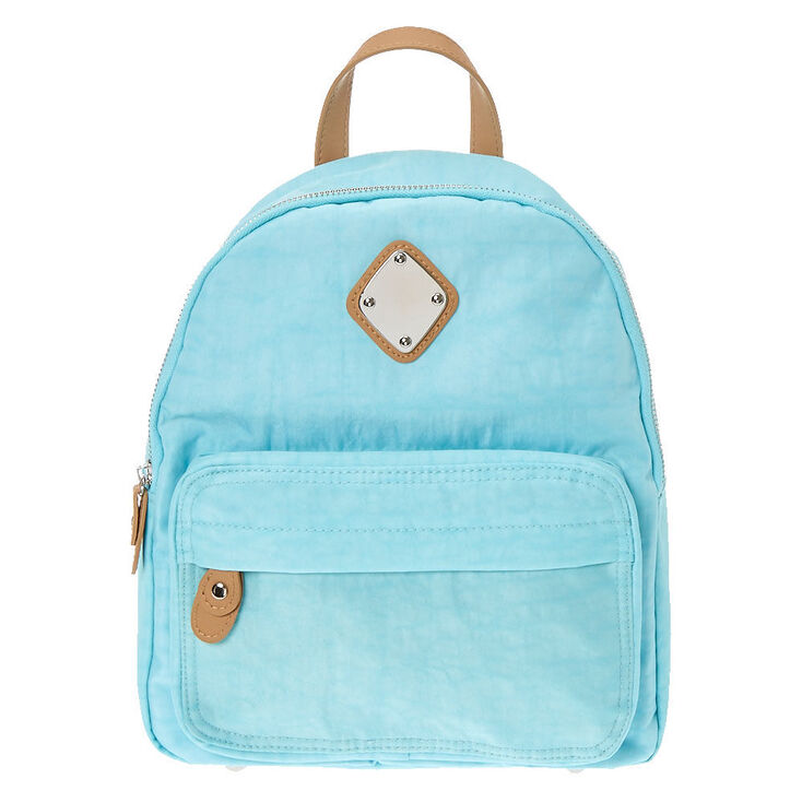 Claire's Sac à dos de taille moyenne - Bleu