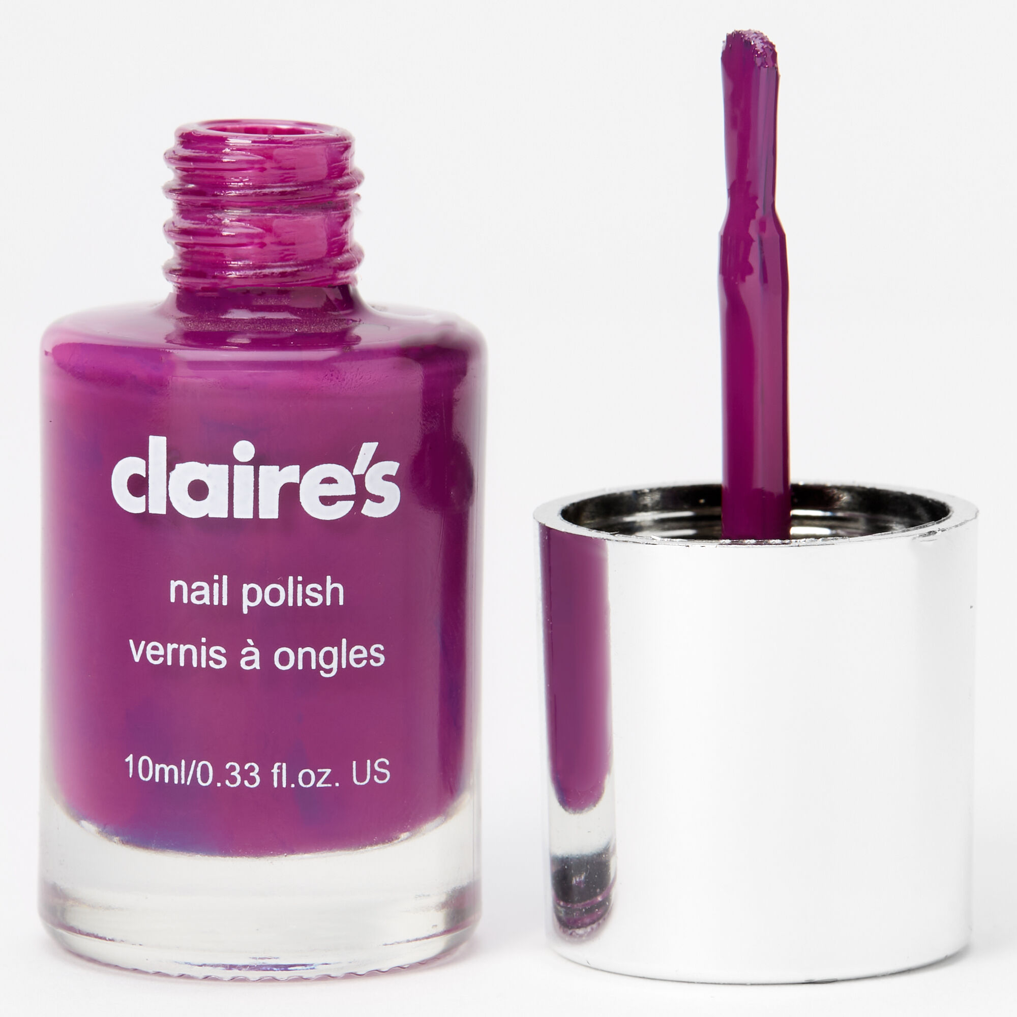 Solid Nail Polish - Mulberry,