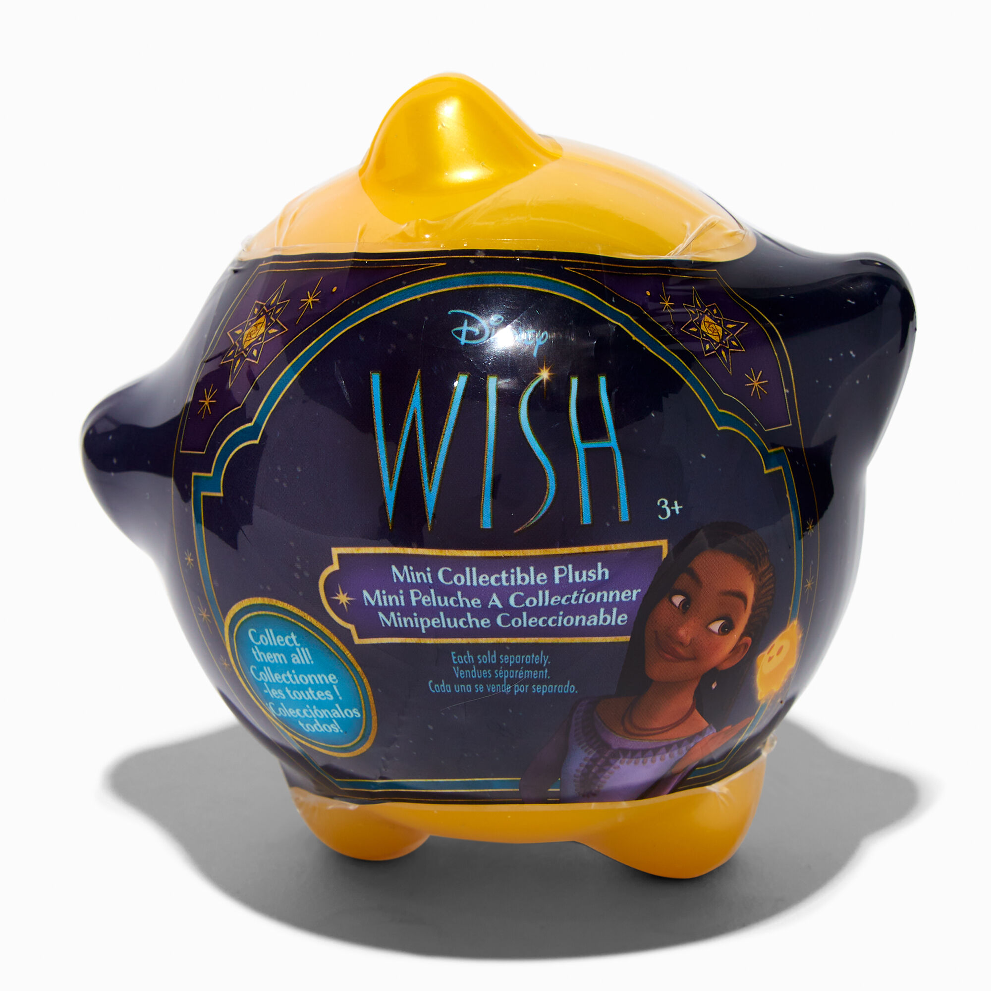 Claire's Pochette surprise mini peluche à collectionner Disney Wish en exclusivité chez Claire's - L