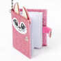 Pink Fox Mini Diary Keychain - Pink,