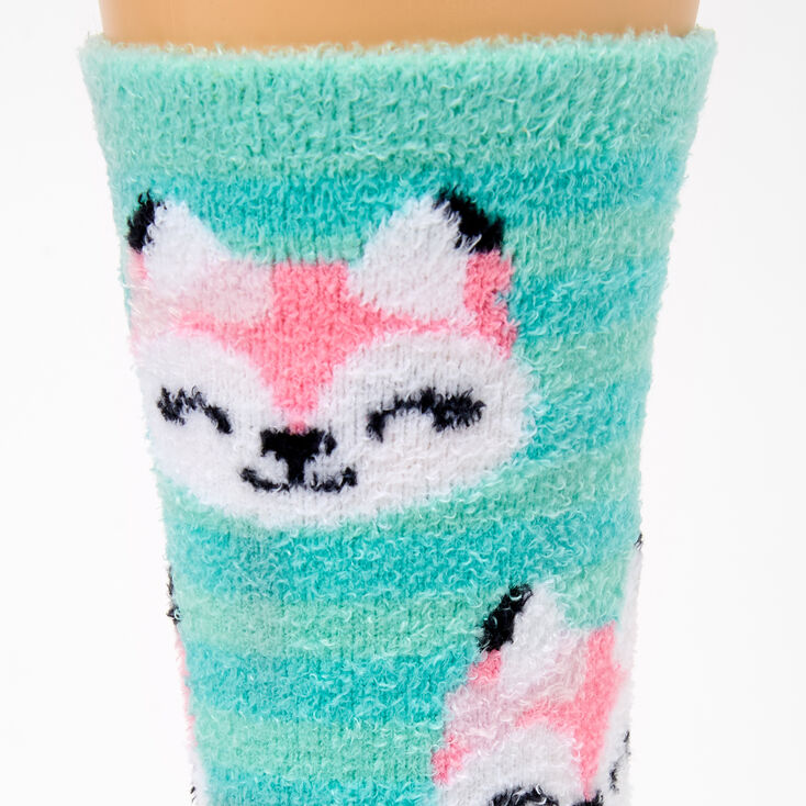 Fox Crew Socks - Blue,