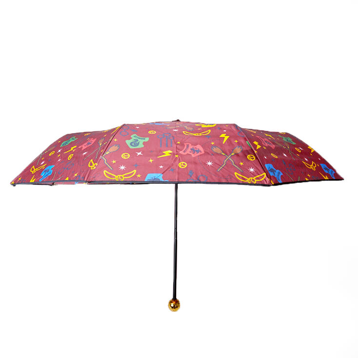 Claire's Parapluie Vif d’or Harry Potter™ - Rouge