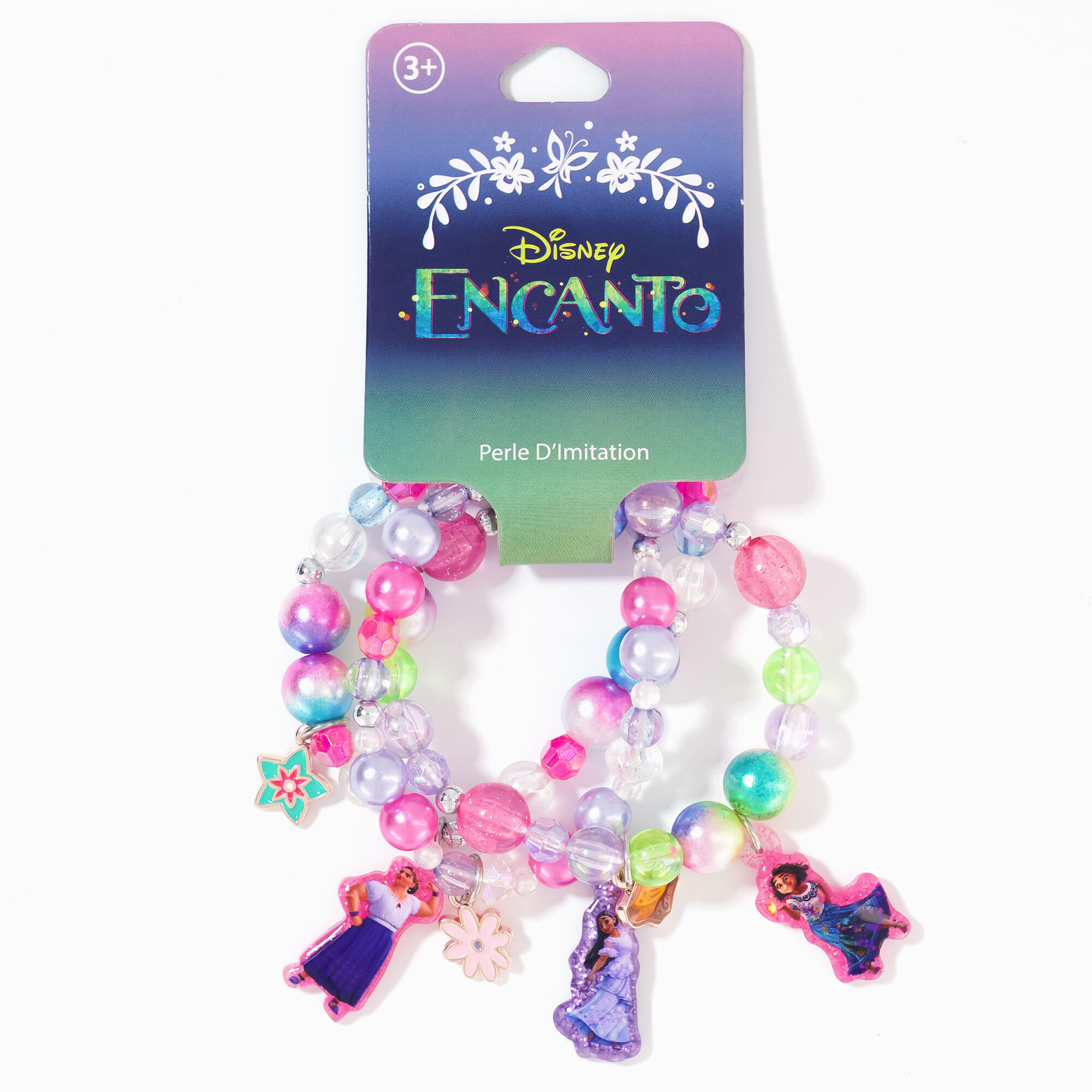 View Claires Disney Encanto Beaded Stretch Bracelets 3 Pack information