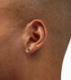Hematite Tri-Ball Stud Earrings,