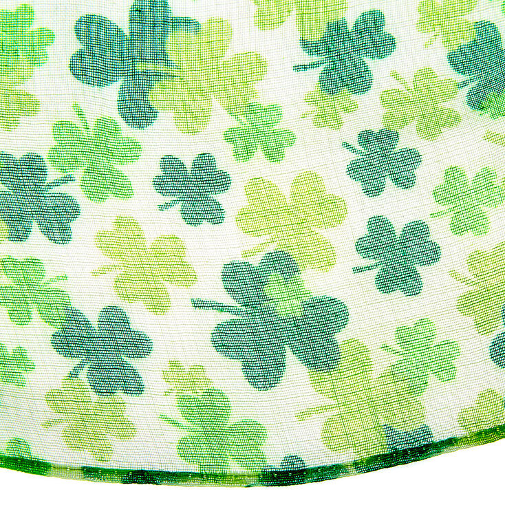 Shamrock Infinity Scarf - Green,