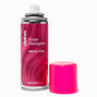 Spray pour cheveux rose fluo,