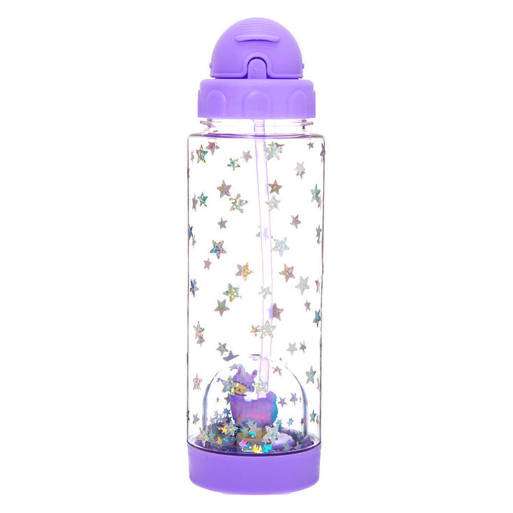 Claire's Gourde boule à neige Lala la Llamacorn - Violet