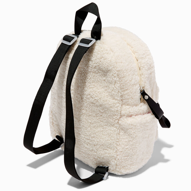 Y2K Patch Furry Mini Backpack,