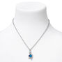 Collier &agrave; pendentif d&rsquo;humeur serpent couleur argent&eacute;e,