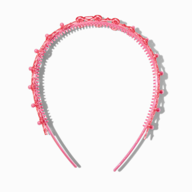 Claire&#39;s Club Pink Bow Headband,